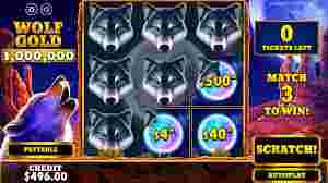 Wolf Gold Scratchcard Game Slot Online
